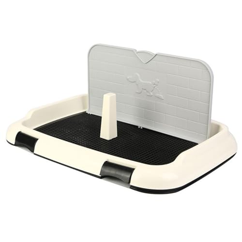 Hundeköpfchen Tablett 18.11x14.76 Großer Innenhund -Töpfchen -Training Hundedrüsenbox tragbare Hundetopf -Plastik -Toilette für Welpen und Catsdog Pottydog Indoor Pottydog SuppliesDog Litter Boxdog P von HoveeLuty