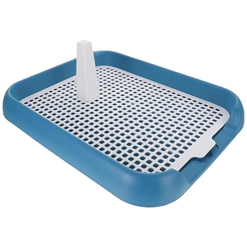 Hundeköpfchen-Tablett 18x14x2 Nicht-Schlupf-Mesh Hundedrüsenschachtel mit sicherem Latchendrückgang abnehmbar in Indoor-Hunde Töpfchen Pee Padshalter für kleine und mittlere Dogspuppy Müll-Boxdog Pot Hundeköpfchen-Tablett 18x14x2 Nicht-Schlupf-Mesh Hundedrüsenschachtel mit sicherem Latchendrückgang abnehmbar in Indoor-Hunde Töpfchen Pee Padshalter für kleine und mittlere Dogspuppy Müll-Boxdog Pot von HoveeLuty