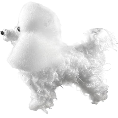 Hundeperücke zum Einwickeln, für die Fellpflege, weiches, verdicktes Hundehaar, emulierendes Hundepflegezubehör für professionelle Hundefrisöre, kein Modell (Pudel), Hundezubehör, Hundepflegezube von HoveeLuty