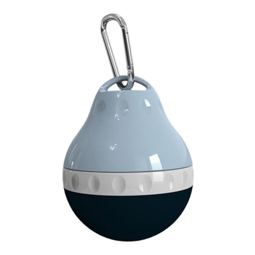 Hundewasserflasche mit Napf, 200 ml, auslaufsicherer Wasserspender für Haustiere mit Haken zum Aufhängen, tragbares Hundezubehör für Spaziergänge im Freien, Wandern, Reisen, tragbare Hundewasserf von HoveeLuty