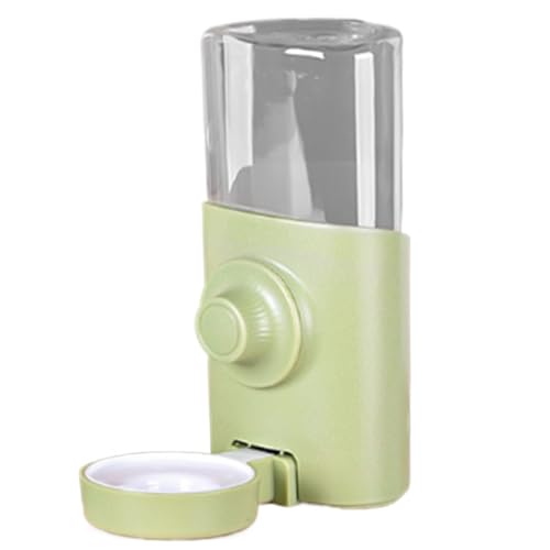 Kaninchen-Wasserflasche, 600 ml/21 oz, hängender Kaninchen-Wasserspender, automatischer Häschen-Wasserspender, stumm, sichtbar, Kleintier-Wasserflasche, tropffrei, für Chinchillas, Meerschweinche von HoveeLuty