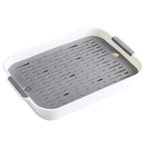Kaninchendrüsenbox Dual -Layer -Pp -Hasen -Katzentoilette Rechteckige Kaninchenstrauder mit geräumigen glatten 11 x 7 x 2 Zoll Kleintierkasten für Meerschweinchen und More Bunny Littermall Animal Lit Kaninchendrüsenbox Dual -Layer -Pp -Hasen -Katzentoilette Rechteckige Kaninchenstrauder mit geräumigen glatten 11 x 7 x 2 Zoll Kleintierkasten für Meerschweinchen und More Bunny Littermall Animal Lit von HoveeLuty