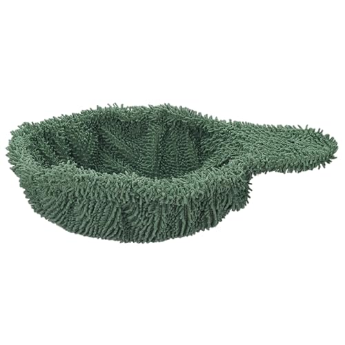 Katzenhängematte, 12 Zoll großes Katzenhängemattenbett für Kratzbaum-Ersatzteile, weicher Plüsch-Katzenkorb, gemütliches Kratzbaum-Zubehör, DIY-Hängemattenaufsatz für Hauskatzen, Haustierkorb mit von HoveeLuty