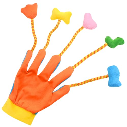 Katzenspielzeug für Hauskatzen, lustiger Katzenspielhandschuh, gefüllte Katzenspielzeuge aus Plüsch mit eingebauter Glocke, fünffingriges Katzenkratzspielzeug zum Necken für Hauskatzen, Katzenspielze Katzenspielzeug für Hauskatzen, lustiger Katzenspielhandschuh, gefüllte Katzenspielzeuge aus Plüsch mit eingebauter Glocke, fünffingriges Katzenkratzspielzeug zum Necken für Hauskatzen, Katzenspielze von HoveeLuty