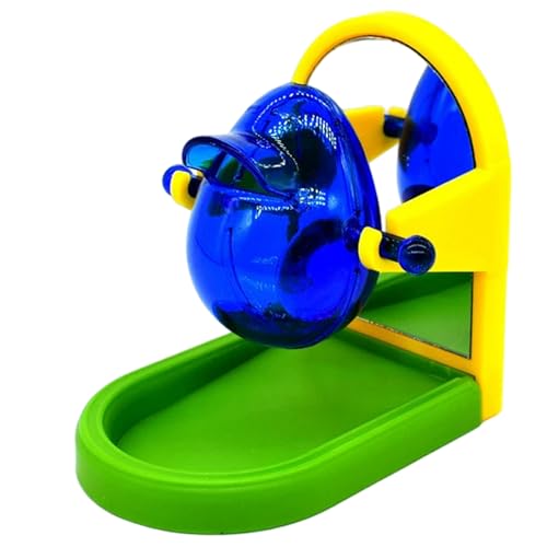 Rattenspielzeug, interaktive Intelligenz, Wachstum, Hamster-Anreicherung, langsamer Futterspender, Haustierbedarf mit Käfig, feste Schraube, Futtersuchspielzeug für Vögel, Sittiche, Conures, Ratt von HoveeLuty