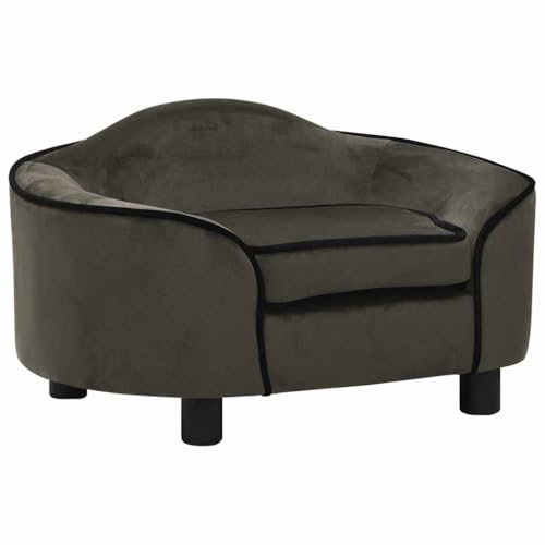 Hovothy Hundebett Bequeme Haustierbett Hundecouch Welpenbett Haustiersofa Schlafplatz für Hunde als Auch Katzen Geeignet Elegante Design Wasserabweisend und Langlebig Dunkelgrau 67x47x36 cm Hovothy Hundebett Bequeme Haustierbett Hundecouch Welpenbett Haustiersofa Schlafplatz für Hunde als Auch Katzen Geeignet Elegante Design Wasserabweisend und Langlebig Dunkelgrau 67x47x36 cm von Hovothy