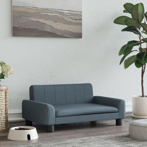 Hovothy Hundebett Bequeme Haustierbett Hundecouch Welpenbett Haustiersofa Schlafplatz für Hunde als Auch Katzen Geeignet Elegante Design Wasserabweisend und Langlebig Dunkelgrau 70x45x30 cm Hovothy Hundebett Bequeme Haustierbett Hundecouch Welpenbett Haustiersofa Schlafplatz für Hunde als Auch Katzen Geeignet Elegante Design Wasserabweisend und Langlebig Dunkelgrau 70x45x30 cm von Hovothy