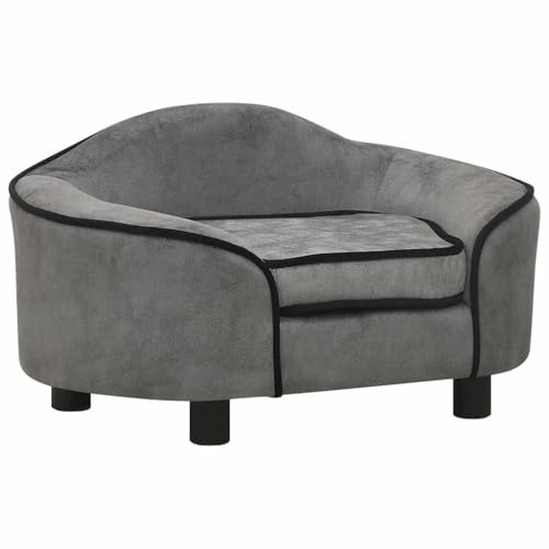 Hovothy Hundebett Bequeme Haustierbett Hundecouch Welpenbett Haustiersofa Schlafplatz für Hunde als Auch Katzen Geeignet Elegante Design Wasserabweisend und Langlebig Grau 67x47x36 cm Hovothy Hundebett Bequeme Haustierbett Hundecouch Welpenbett Haustiersofa Schlafplatz für Hunde als Auch Katzen Geeignet Elegante Design Wasserabweisend und Langlebig Grau 67x47x36 cm von Hovothy