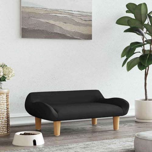 Hovothy Hundebett Bequeme Haustierbett Hundecouch Welpenbett Haustiersofa Schlafplatz für Hunde als Auch Katzen Geeignet Elegante Design Wasserabweisend und Langlebig Schwarz 70x40x24 cm Hovothy Hundebett Bequeme Haustierbett Hundecouch Welpenbett Haustiersofa Schlafplatz für Hunde als Auch Katzen Geeignet Elegante Design Wasserabweisend und Langlebig Schwarz 70x40x24 cm von Hovothy