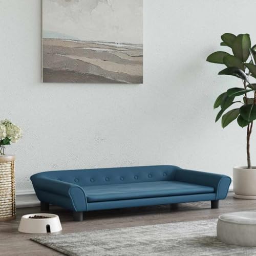 Hovothy Hundebett Bequeme Haustierbett Hundecouch Welpenbett Samt Haustiersofa Schlafplatz für Hunde als Auch Katzen Geeignet Wasserabweisend und Langlebig Blau 100x50x21 cm Hovothy Hundebett Bequeme Haustierbett Hundecouch Welpenbett Samt Haustiersofa Schlafplatz für Hunde als Auch Katzen Geeignet Wasserabweisend und Langlebig Blau 100x50x21 cm von Hovothy