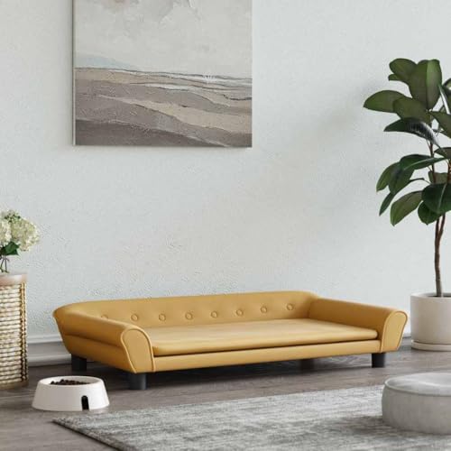 Hovothy Hundebett Bequeme Haustierbett Hundecouch Welpenbett Samt Haustiersofa Schlafplatz für Hunde als Auch Katzen Geeignet Wasserabweisend und Langlebig Braun 100x50x21 cm Hovothy Hundebett Bequeme Haustierbett Hundecouch Welpenbett Samt Haustiersofa Schlafplatz für Hunde als Auch Katzen Geeignet Wasserabweisend und Langlebig Braun 100x50x21 cm von Hovothy