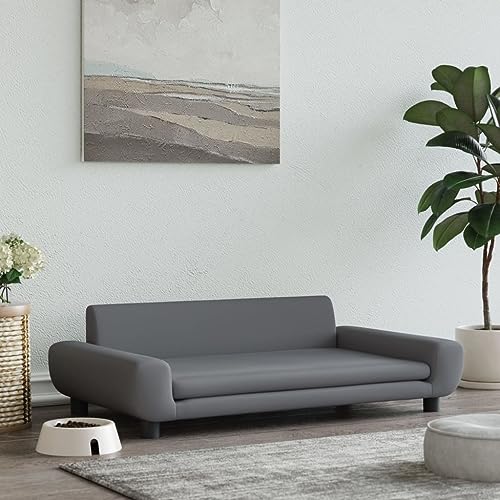 Hovothy Hundebett Bequeme Haustierbett Hundecouch Welpenbett Samt Haustiersofa Schlafplatz für Hunde als Auch Katzen Geeignet Wasserabweisend und Langlebig Dunkelgrau 100x54x33 cm Hovothy Hundebett Bequeme Haustierbett Hundecouch Welpenbett Samt Haustiersofa Schlafplatz für Hunde als Auch Katzen Geeignet Wasserabweisend und Langlebig Dunkelgrau 100x54x33 cm von Hovothy