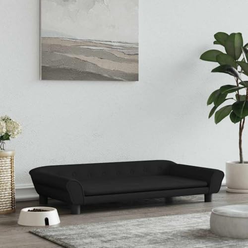 Hovothy Hundebett Bequeme Haustierbett Hundecouch Welpenbett Samt Haustiersofa Schlafplatz für Hunde als Auch Katzen Geeignet Wasserabweisend und Langlebig Schwarz 100x50x21 cm Hovothy Hundebett Bequeme Haustierbett Hundecouch Welpenbett Samt Haustiersofa Schlafplatz für Hunde als Auch Katzen Geeignet Wasserabweisend und Langlebig Schwarz 100x50x21 cm von Hovothy