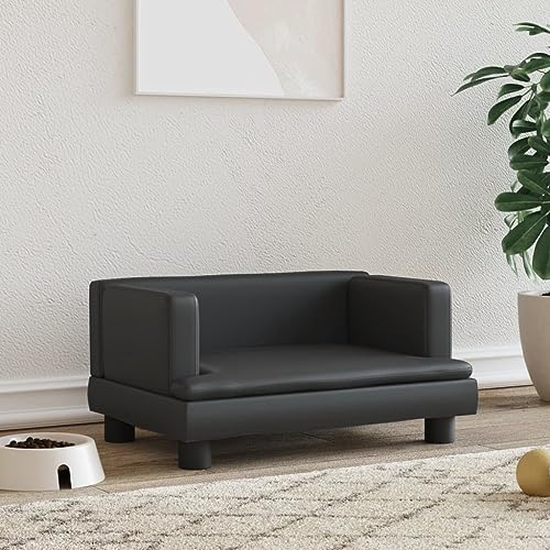 Hovothy Hundebett Bequeme Haustierbett Kunstleder Hundecouch Welpenbett Haustiersofa Schlafplatz für Hunde als Auch Katzen Geeignet Wasserabweisend und Langlebig Schwarz 60x40x30 cm Hovothy Hundebett Bequeme Haustierbett Kunstleder Hundecouch Welpenbett Haustiersofa Schlafplatz für Hunde als Auch Katzen Geeignet Wasserabweisend und Langlebig Schwarz 60x40x30 cm von Hovothy