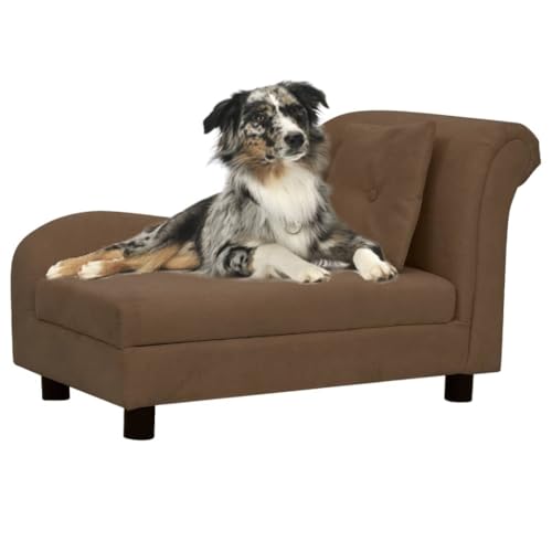 Hovothy Hundebett Bequeme Haustierbett mit Kissen Hundecouch Welpenbett Haustiersofa Schlafplatz für Hunde als Auch Katzen Geeignet Wasserabweisend und Langlebig Schwarz 83x44x44 cm Hovothy Hundebett Bequeme Haustierbett mit Kissen Hundecouch Welpenbett Haustiersofa Schlafplatz für Hunde als Auch Katzen Geeignet Wasserabweisend und Langlebig Schwarz 83x44x44 cm von Hovothy