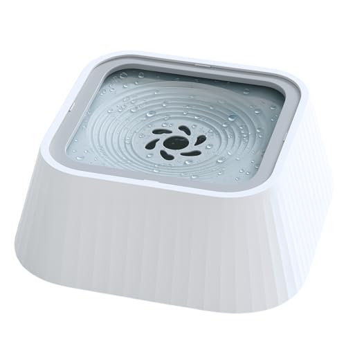 Langsam trinkender Wassernapf für Hunde, schwimmender Deckel, um Ersticken und Erbrechen zu verhindern, kein Verschütten, Design für unordentliche Trinker, reduziert nasse Böden, ideal für Zuhause und Langsam trinkender Wassernapf für Hunde, schwimmender Deckel, um Ersticken und Erbrechen zu verhindern, kein Verschütten, Design für unordentliche Trinker, reduziert nasse Böden, ideal für Zuhause und von HowseHold
