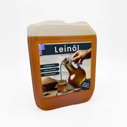 10 Liter Leinöl Leinsamenöl frisch nativ kaltgepresstes Leinöl für gesunde Energie 10 Liter Leinöl Leinsamenöl frisch nativ kaltgepresstes Leinöl für gesunde Energie von Hoyo Technology GmbH