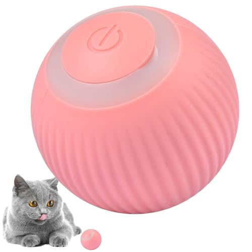 Hozaenwa Intelligenter Rollball Für Katzen, Wiederaufladbarer Interaktiver Ball Für Wohnungskatzen, Bewegungsaktivierte 360° Rotation Jagdstimulation Haustierspielzeug Für Zuhause Hozaenwa Intelligenter Rollball Für Katzen, Wiederaufladbarer Interaktiver Ball Für Wohnungskatzen, Bewegungsaktivierte 360° Rotation Jagdstimulation Haustierspielzeug Für Zuhause von Hozaenwa