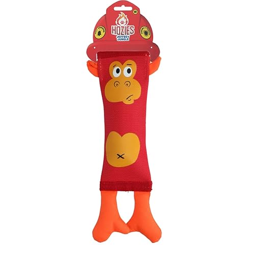 Hozies Jeffrey Jungle – extra Starkes Feuerwehrschlauch Hundespielzeug – Starkes Hunde Kuscheltier für den Welpen – Hundespielzeug Seil - Medium Hozies Jeffrey Jungle – extra Starkes Feuerwehrschlauch Hundespielzeug – Starkes Hunde Kuscheltier für den Welpen – Hundespielzeug Seil - Medium von Hozies