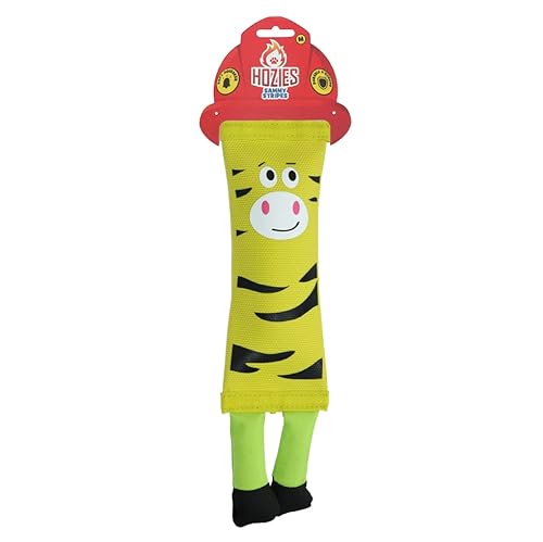 Hozies Sammy Stripes – extra Starkes Feuerwehrschlauch Hundespielzeug – Starkes Hunde Kuscheltier für den Welpen – Hundespielzeug Seil - Medium Hozies Sammy Stripes – extra Starkes Feuerwehrschlauch Hundespielzeug – Starkes Hunde Kuscheltier für den Welpen – Hundespielzeug Seil - Medium von Hozies