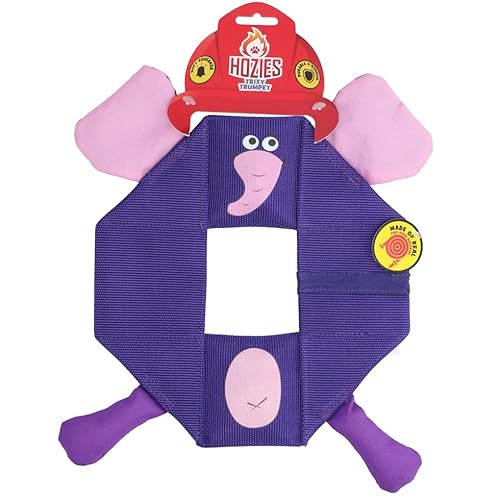 Hozies Trixy Trumpet Octagon – Extra Starkes Feuerwehrschlauch-Hundespielzeug – Starkes Hundekuscheltier für den Welpen – Hundespielzeug-Seil – Weicher Quietscher – Auf dem Wasser schwimmend Hozies Trixy Trumpet Octagon – Extra Starkes Feuerwehrschlauch-Hundespielzeug – Starkes Hundekuscheltier für den Welpen – Hundespielzeug-Seil – Weicher Quietscher – Auf dem Wasser schwimmend von Hozies