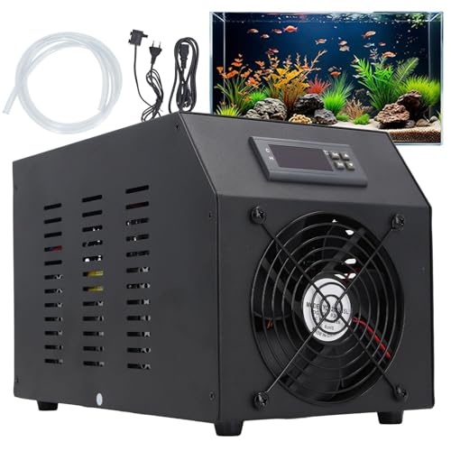 HpLNDas Aquarium Water Chiller 1/4HP Cold Immersion Chiller with Pump and Flexible Hose, Aquarium Cooler 16 Gallons 60 litres for Axolotl,Cooling HpLNDas Aquarium Water Chiller 1/4HP Cold Immersion Chiller with Pump and Flexible Hose, Aquarium Cooler 16 Gallons 60 litres for Axolotl,Cooling von HpLNDas