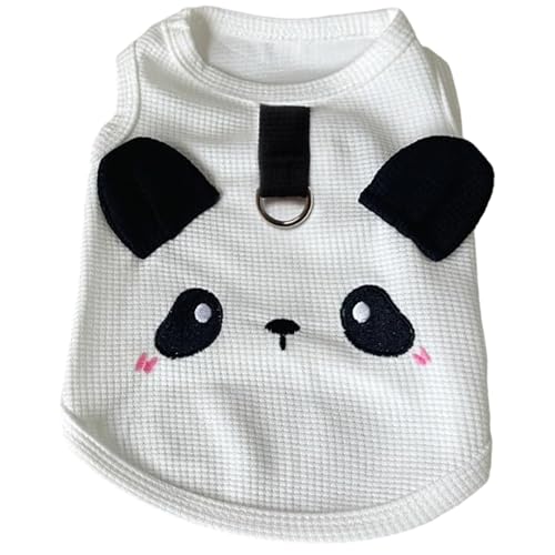1pc Hundekleidung Sommer ärmellose atmungsaktives Panda -Musterhemd mit D -Schnalle für kleine mittelgroße Haustiere 1pc Hundekleidung Sommer ärmellose atmungsaktives Panda -Musterhemd mit D -Schnalle für kleine mittelgroße Haustiere von Hperu