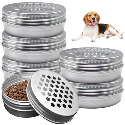 6pcs Aluminiumbox, Hundedüfte Trainingskit, Aluminiumbox Hundedüfte Training Kit Haustier Vorräte, Hunde Nasengeruch Training Container Hunde Nase Arbeit Kit für Hunde 6pcs Aluminiumbox, Hundedüfte Trainingskit, Aluminiumbox Hundedüfte Training Kit Haustier Vorräte, Hunde Nasengeruch Training Container Hunde Nase Arbeit Kit für Hunde von Hperu