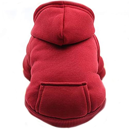 Happy Hoodies für Hunde, Größe XS Happy Hoodies für Hund bequem bequem und warm lustige kleine Hundekleidung mit Hut und Taschenhundkleidung für Hundepapier Katze kaltes Wetter, kleine Hundebereich Happy Hoodies für Hunde, Größe XS Happy Hoodies für Hund bequem bequem und warm lustige kleine Hundekleidung mit Hut und Taschenhundkleidung für Hundepapier Katze kaltes Wetter, kleine Hundebereich von Hperu