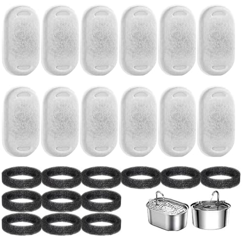 Hperu 12 Set Cat Water Fountain Filter & Sponts Safe Austausch reinigen Hperu 12 Set Cat Water Fountain Filter & Sponts Safe Austausch reinigen von Hperu