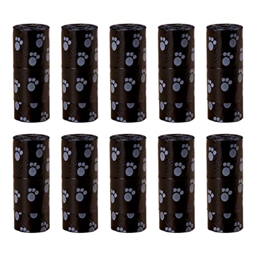 Hperu Hundekotbeutel, Hundekotbeutel und Leckdofter tragbarer Hundetaschen Einweg Hundeabfalltaschen 10 Rollen Schwarze Lecksackkotbeutel Hperu Hundekotbeutel, Hundekotbeutel und Leckdofter tragbarer Hundetaschen Einweg Hundeabfalltaschen 10 Rollen Schwarze Lecksackkotbeutel von Hperu