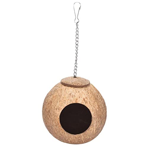 Hperu Kokosnussvogel Nest Bett Holz Papageien Nisthaus Hanging Kette Käfig Kauen Spielzeug für Vogel Kokosnussvogel Nest Hperu Kokosnussvogel Nest Bett Holz Papageien Nisthaus Hanging Kette Käfig Kauen Spielzeug für Vogel Kokosnussvogel Nest von Hperu