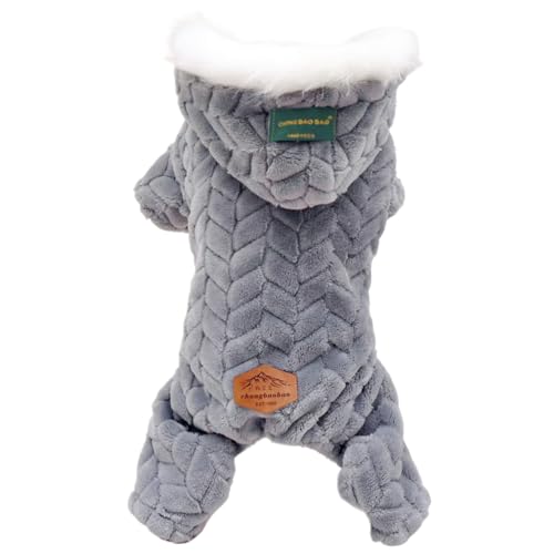 Hundekleidung, Kleiner Hundetuherfaken verdicken Hundebel Komfort und weiche Hund Winterjacke mit pelziger Kragen Winter warmes Hundehund Kostüm für kleine Hunde von 1 bis 2 Monaten, Hund Winterjac Hundekleidung, Kleiner Hundetuherfaken verdicken Hundebel Komfort und weiche Hund Winterjacke mit pelziger Kragen Winter warmes Hundehund Kostüm für kleine Hunde von 1 bis 2 Monaten, Hund Winterjac von Hperu