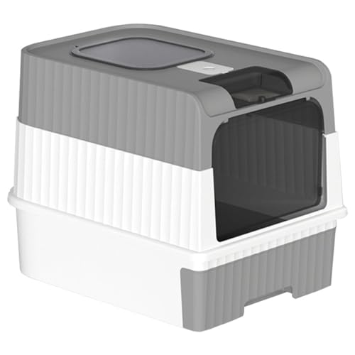 Katzenratstreubox -Gehäuse 14.6x19.3x13.8 '' bedeckte Katzenstrauder -Katzentoilette Freie Katzenstrauder mit Motorhaube Spritzer Katzentoilettenkatze Katzenstreubox Gehäuse Katzenratstreubox -Gehäuse 14.6x19.3x13.8 '' bedeckte Katzenstrauder -Katzentoilette Freie Katzenstrauder mit Motorhaube Spritzer Katzentoilettenkatze Katzenstreubox Gehäuse von Hperu