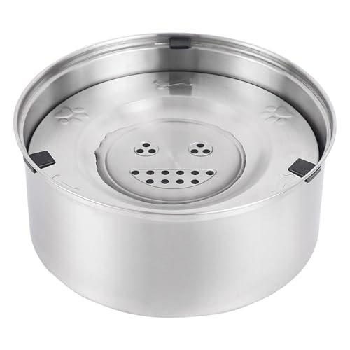 Keine Verschüttungswasserschale für Hunde, 3L Edelstahl Sloch Hundewasserspender mit Nicht schlupfem Basis, Anti-Koch-Staubdicht Keine Verschüttungswasserschale für Hunde, 3L Edelstahl Sloch Hundewasserspender mit Nicht schlupfem Basis, Anti-Koch-Staubdicht von Hperu