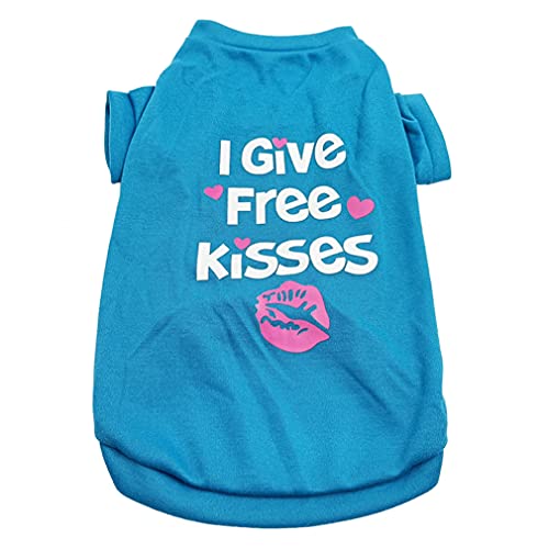 dünnes Hundhemd Welpe Hundehemd Katze Kleidung atmungsaktives Baumwolldruck T -Shirt Hemden für kleine Hunde Himmelblau S dünnes Hundhemd Welpe Hundehemd Katze Kleidung atmungsaktives Baumwolldruck T -Shirt Hemden für kleine Hunde Himmelblau S von Hperu