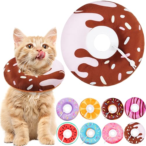 Hpetppy Katzenkegel-Halsband, weich, Katzen-Genesungshalsband für Wundheilung, niedliche Katze, verstellbare Katzenzapfen, um das Lecken zu stoppen, bequem, leicht, elisabethanische Halsbänder für Hpetppy Katzenkegel-Halsband, weich, Katzen-Genesungshalsband für Wundheilung, niedliche Katze, verstellbare Katzenzapfen, um das Lecken zu stoppen, bequem, leicht, elisabethanische Halsbänder für von Hpetppy