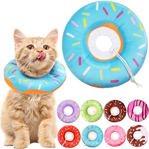 Hpetppy Katzenkegel-Halsband, weich, Katzen-Genesungshalsband für Wundheilung, niedliche Katze, verstellbare Katzenzapfen, um das Lecken zu stoppen, bequem, leicht, elisabethanische Halsbänder für Hpetppy Katzenkegel-Halsband, weich, Katzen-Genesungshalsband für Wundheilung, niedliche Katze, verstellbare Katzenzapfen, um das Lecken zu stoppen, bequem, leicht, elisabethanische Halsbänder für von Hpetppy