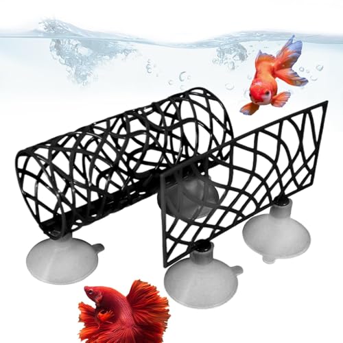 Hqunjikp Betta Schlafröhre – Schwimmtunnel für Fische – lange Schwimmlänge, Aquarium-Zubehör, große Öffnung, Design, Unterschlupfspielzeug für kleine Fische, Garnelen und Betta-Fische Hqunjikp Betta Schlafröhre – Schwimmtunnel für Fische – lange Schwimmlänge, Aquarium-Zubehör, große Öffnung, Design, Unterschlupfspielzeug für kleine Fische, Garnelen und Betta-Fische von Hqunjikp