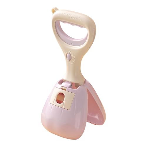Hqunjikp Hundekotpicker, tragbarer Hundekotgreifer | Katzenstreu Picker mit integrierter Aufbewahrungstasche, Schaufel mit ergonomischem Griff für Campingausflüge von Hqunjikp
