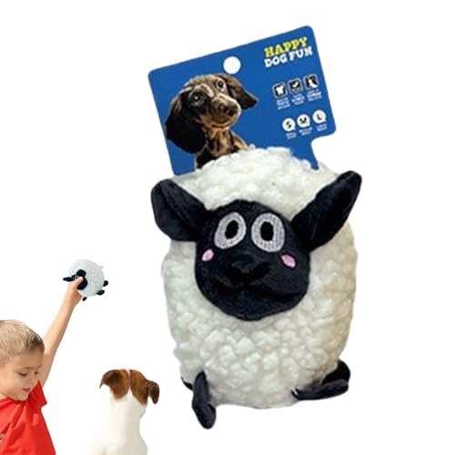 Hqunjikp Hundespielzeug, robustes Knister-Kauspielzeug für Hunde, waschbar, Cartoon-Ente, Schaf, Hase, Plüschtier, Haustierzubehör für kleine und mittelgroße Rassen, interaktives Spielen Hqunjikp Hundespielzeug, robustes Knister-Kauspielzeug für Hunde, waschbar, Cartoon-Ente, Schaf, Hase, Plüschtier, Haustierzubehör für kleine und mittelgroße Rassen, interaktives Spielen von Hqunjikp