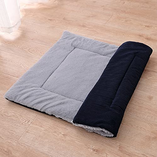 Doppelzweck-Matte, Bett, weich, warm, Haustiermatte, Katzenkissen, Hundekissen, Welpensofa, Kissen, Katze, Kätzchen, Hundekäfigbett, Haustiermatratze, Hundekäfigkissen, 90 x 70 cm, Stil 1 Doppelzweck-Matte, Bett, weich, warm, Haustiermatte, Katzenkissen, Hundekissen, Welpensofa, Kissen, Katze, Kätzchen, Hundekäfigbett, Haustiermatratze, Hundekäfigkissen, 90 x 70 cm, Stil 1 von Hruile