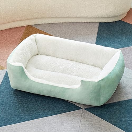 Großes Katzenbett, warmes Katzen-Schlafkissen, Kätzchen-Sofa, Bett, gemütlich, weiches Haustier-Nesthaus mit rutschfester Unterseite, Hundesofa für den Innenbereich, kleine Hunde, Welpen, Kaninchen Großes Katzenbett, warmes Katzen-Schlafkissen, Kätzchen-Sofa, Bett, gemütlich, weiches Haustier-Nesthaus mit rutschfester Unterseite, Hundesofa für den Innenbereich, kleine Hunde, Welpen, Kaninchen von Hruile