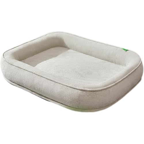Hruile Abnehmbares, waschbares Hundebett, beruhigendes Anti-Angst-Haustierbett, rechteckige Kisten-Matratze, Matte, orthopädisches Kissen, Welpenschlafkissen, rutschfeste Unterseite (90 x 72 x 14 cm Hruile Abnehmbares, waschbares Hundebett, beruhigendes Anti-Angst-Haustierbett, rechteckige Kisten-Matratze, Matte, orthopädisches Kissen, Welpenschlafkissen, rutschfeste Unterseite (90 x 72 x 14 cm von Hruile