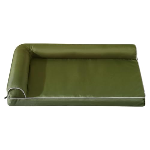 Hruile Großes Hundebett, Sofa, waschbar, Oxford-Stoff, Haustierbox-Matratze, wasserdicht, flach, beruhigende Matte mit rutschfester Unterseite, weiches Haustierbett für drinnen und draußen (115 x 80 x Hruile Großes Hundebett, Sofa, waschbar, Oxford-Stoff, Haustierbox-Matratze, wasserdicht, flach, beruhigende Matte mit rutschfester Unterseite, weiches Haustierbett für drinnen und draußen (115 x 80 x von Hruile