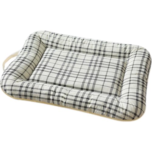 Hruile Komfort-Hundebett, tragbare Haustiermatratze, langlebiges Hunde-Schlafkissen mit rutschfester Unterseite, beruhigendes, atmungsaktives Welpenbett-Kissen für drinnen und draußen, 50 x 42 x 5 cm Hruile Komfort-Hundebett, tragbare Haustiermatratze, langlebiges Hunde-Schlafkissen mit rutschfester Unterseite, beruhigendes, atmungsaktives Welpenbett-Kissen für drinnen und draußen, 50 x 42 x 5 cm von Hruile