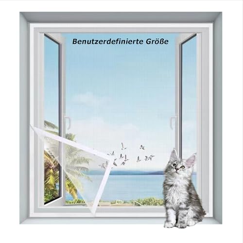 Sicherheitsnetz für Haustiere in Individuelle Größe, Anti-Moskito-Insekten, Katzensichere Fensternetz für Küche/Wohnzimmer/Schlafzimmer/Balkon mit Selbstklebeband Sicherheitsnetz für Haustiere in Individuelle Größe, Anti-Moskito-Insekten, Katzensichere Fensternetz für Küche/Wohnzimmer/Schlafzimmer/Balkon mit Selbstklebeband von Hruile