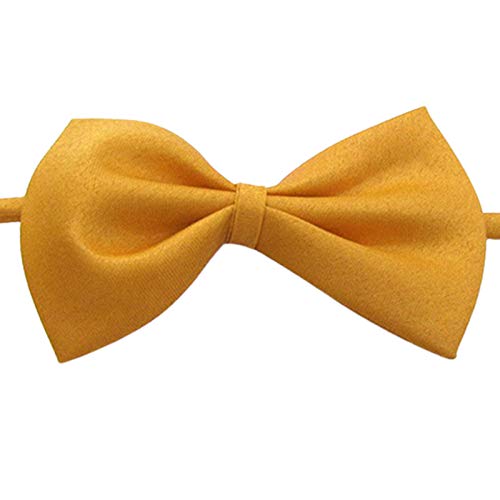 HshDUti Fliege für Hunde und Katzen, mit verstellbarem Halsband, einfarbig, verstellbar, für kleine und mittelgroße Hunde, Welpen, für Partys, Hochzeiten, Geburtstage, Gelb HshDUti Fliege für Hunde und Katzen, mit verstellbarem Halsband, einfarbig, verstellbar, für kleine und mittelgroße Hunde, Welpen, für Partys, Hochzeiten, Geburtstage, Gelb von HshDUti