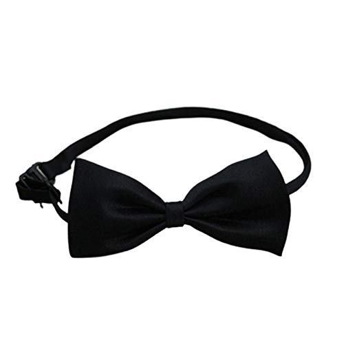 HshDUti Fliege für Hunde und Katzen, mit verstellbarem Halsband, einfarbig, verstellbar, für kleine und mittelgroße Hunde, Welpen, für Partys, Hochzeiten, Geburtstage, Schwarz HshDUti Fliege für Hunde und Katzen, mit verstellbarem Halsband, einfarbig, verstellbar, für kleine und mittelgroße Hunde, Welpen, für Partys, Hochzeiten, Geburtstage, Schwarz von HshDUti