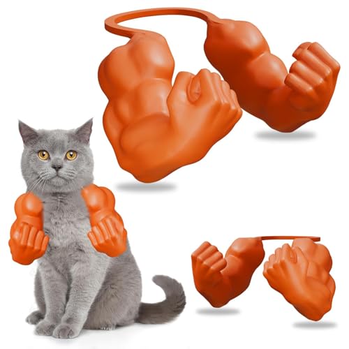 HshDUti Katzen-Muskelarm, Halloween-Katzenkostüm, Zubehör, 3D-Druck, Katzenhalsarm mit Muskel für Haustier-Cosplay, lustiges Haustier-Halloween-Kostüm, Requisite, hängende Arme für Kätzchen HshDUti Katzen-Muskelarm, Halloween-Katzenkostüm, Zubehör, 3D-Druck, Katzenhalsarm mit Muskel für Haustier-Cosplay, lustiges Haustier-Halloween-Kostüm, Requisite, hängende Arme für Kätzchen von HshDUti